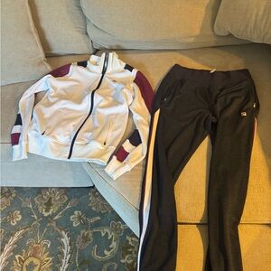 Fila White and Burgundy Jacket very stylish and comfortable to wear.